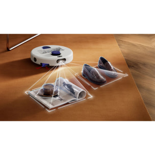 Robot aspirateur laveur Dyson R2 Nurovi™ Wash+Dry (gris pâle/bleu vinca)