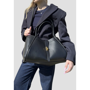 Borsa a Mano Elegante da Donna in Pelle Martellata