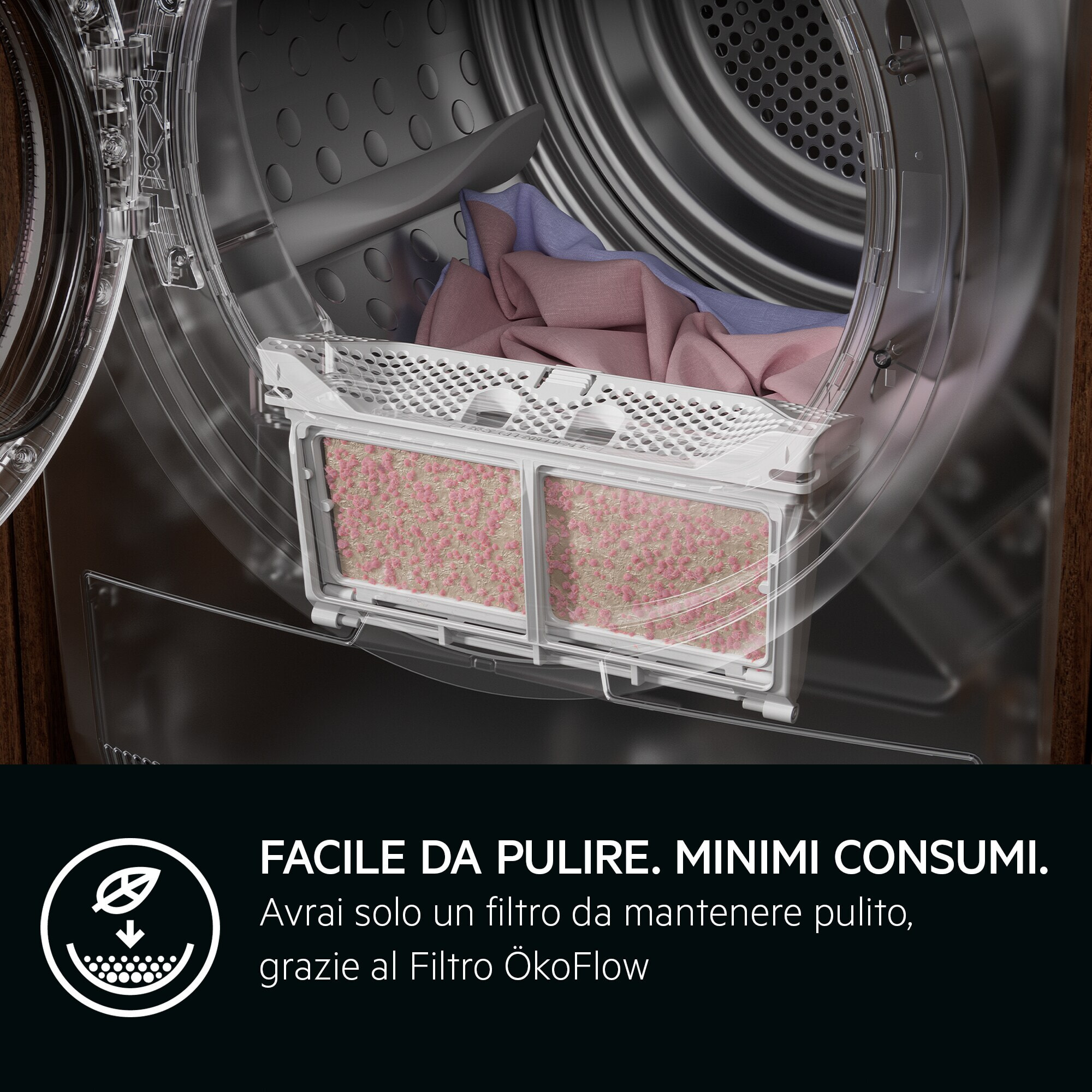 AEG Asciugatrice Serie 8000 AbsoluteCare 8 kg TR8D83GW