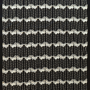 Modulable en macramé papillon - Ecru