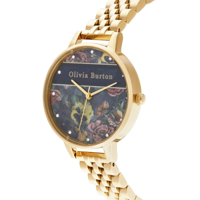 Reloj Olivia Burton OB16VS01 Mujer Analogico Cuarzo con Correa de Acero