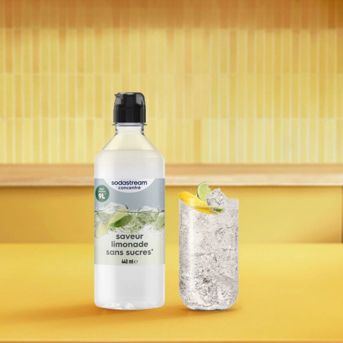 Concentré SODASTREAM LIMONADE SANS SUCRES 440ml