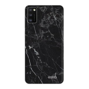 Coque Samsung Galaxy A41 360 intégrale transparente Marbre noir Tendance Evetane.