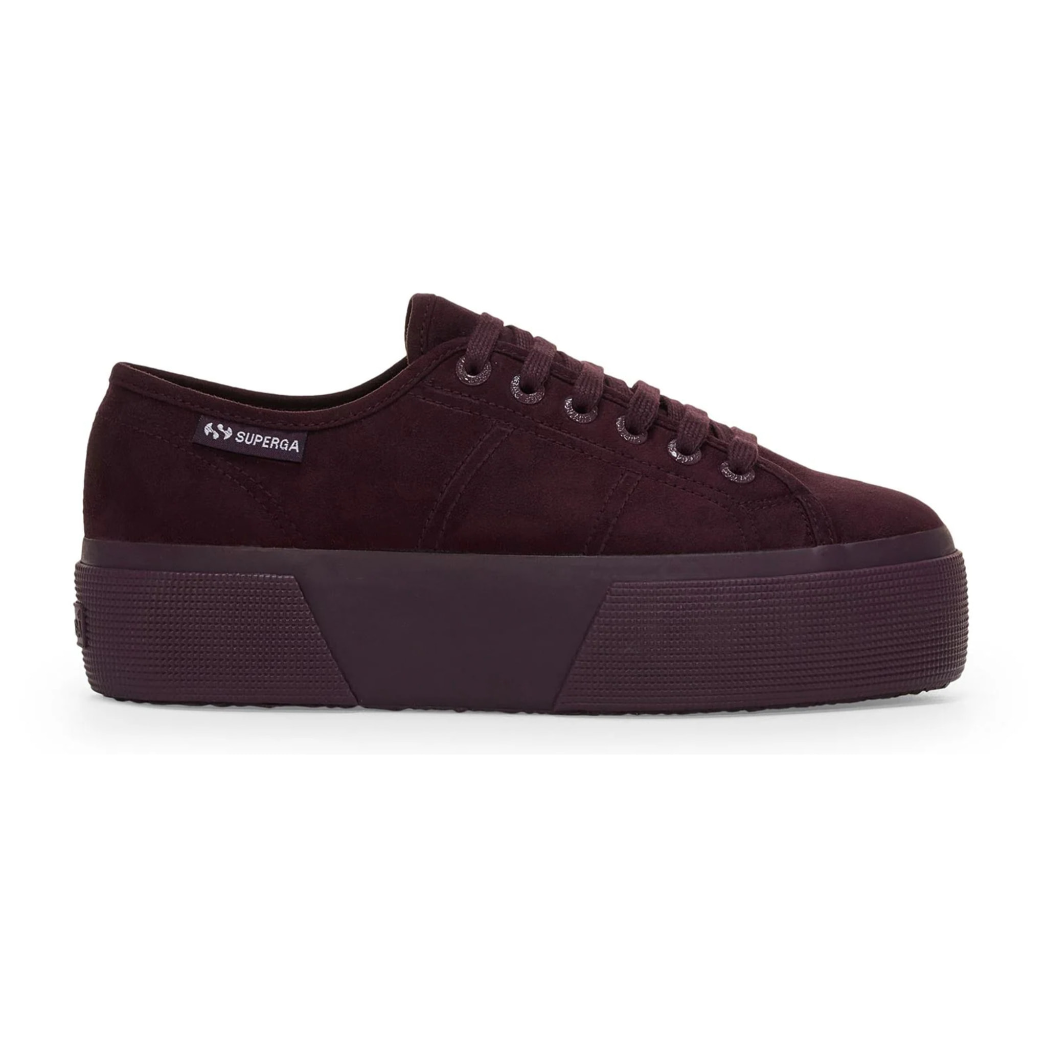 Superga - Zapatos de mujer Mujer Violeta - 3790 MICROFIBER LEGGERA