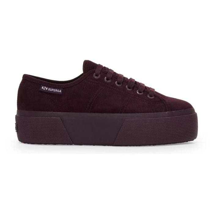Superga - Zapatos de mujer Mujer Violeta - 3790 MICROFIBER LEGGERA