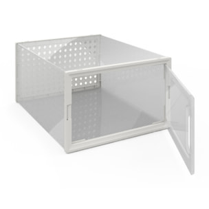 Boîtes de rangement à chaussures empilables - lot de 12