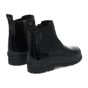 Superga - Stivaletti Bambina Nero - 2666 KIDS ALPINA SHINY SYNTHETIC