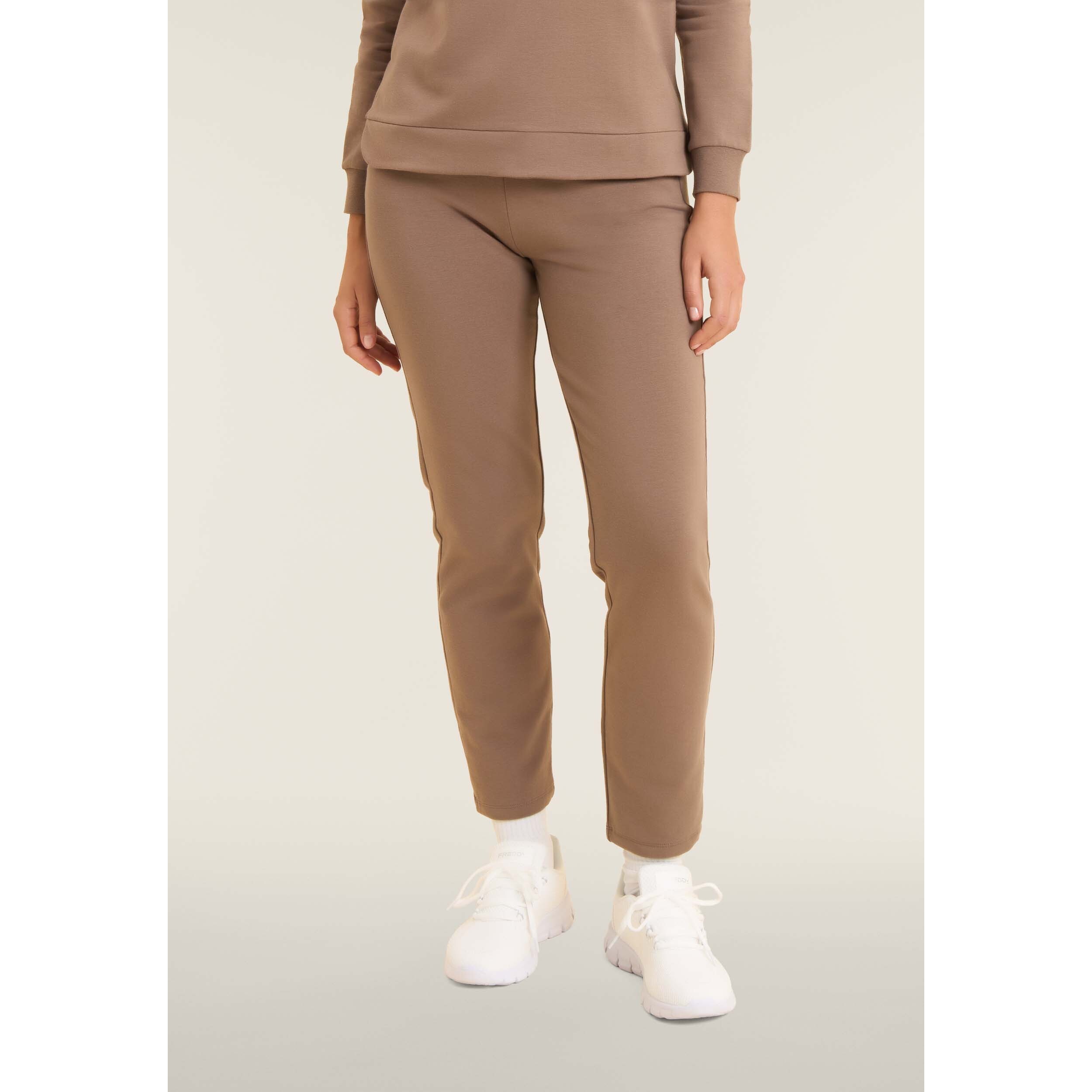 Pantaloni sportivi da donna con tasche interne e strass