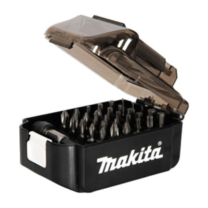 Caja de pilas con 30 puntas + portapuntas MAKITA - E-00016