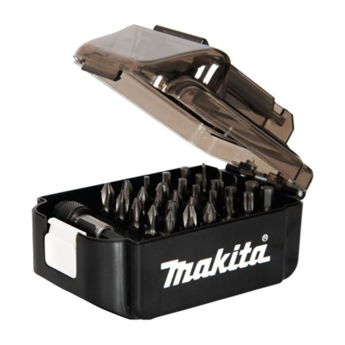 Caja de pilas con 30 puntas + portapuntas MAKITA - E-00016