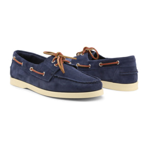 Zapatos Náuticos para Hombre - Duca di Morrone Santiago Suede Blue