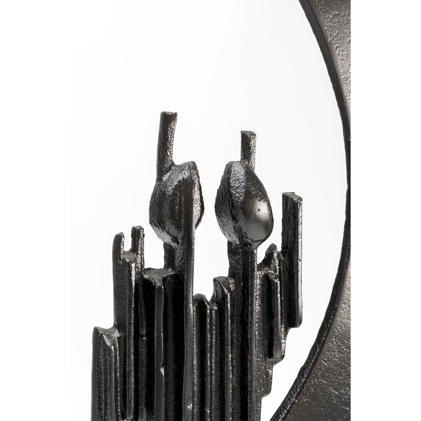 Déco Circle Watch XL 68cm noire Kare Design