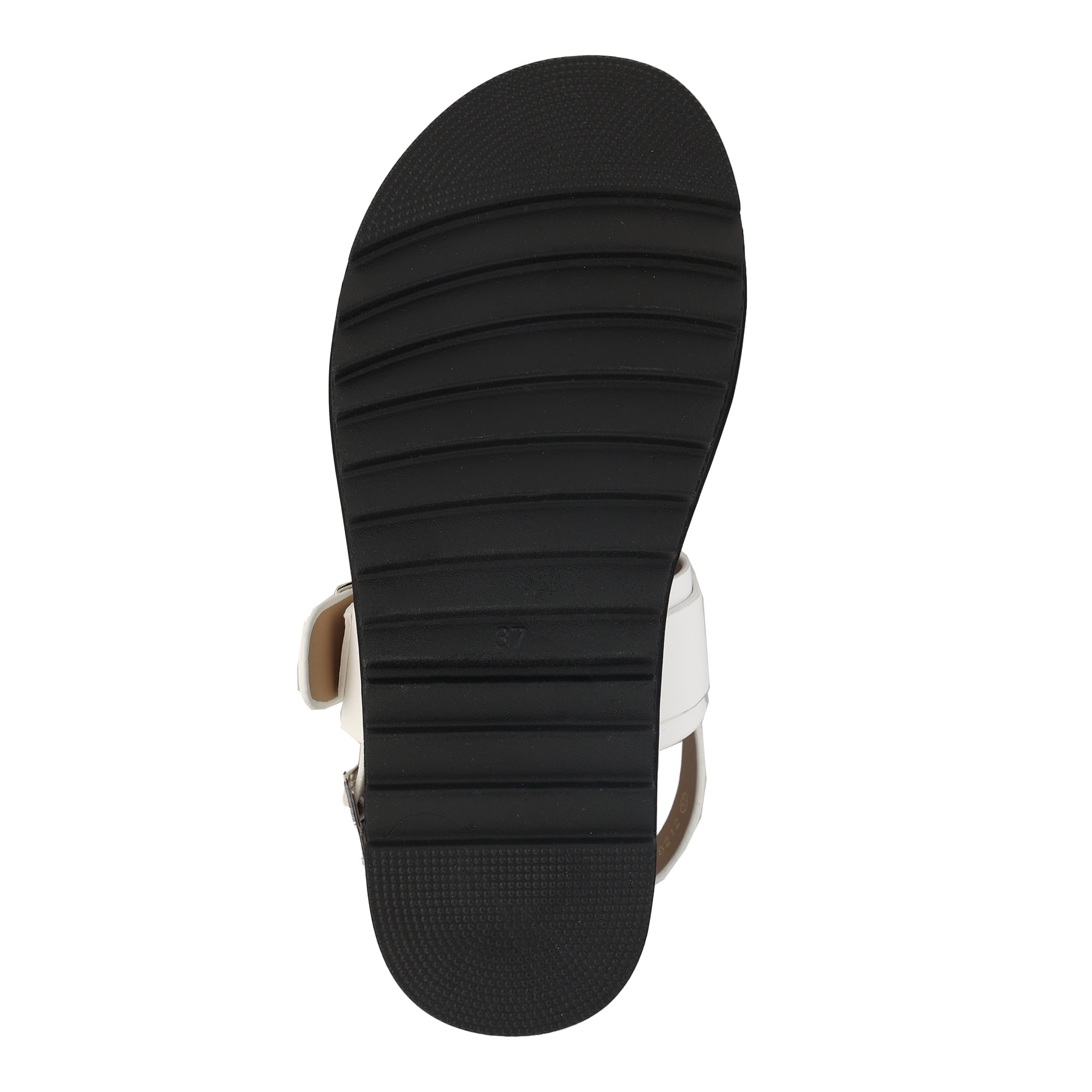 Sandali platform con fibbie