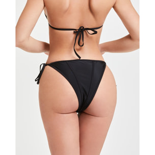 Pompea x Silvian Heach slip con lacci laterali