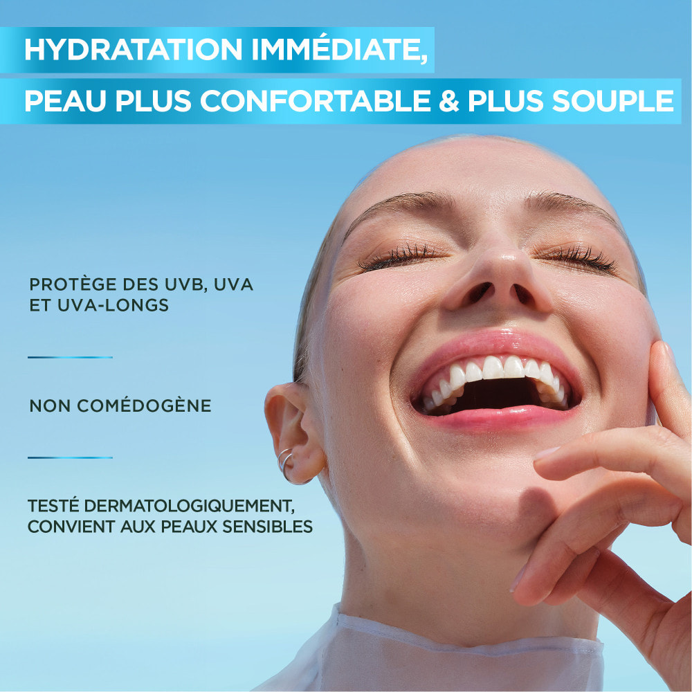 Garnier SkinActive Hyaluron Anti-UV Quotidien Hydratant Invisible SPF50+ 40mL