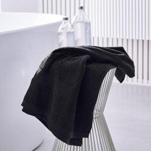 Drap de bain uni ESSENTIAL gris anthracite