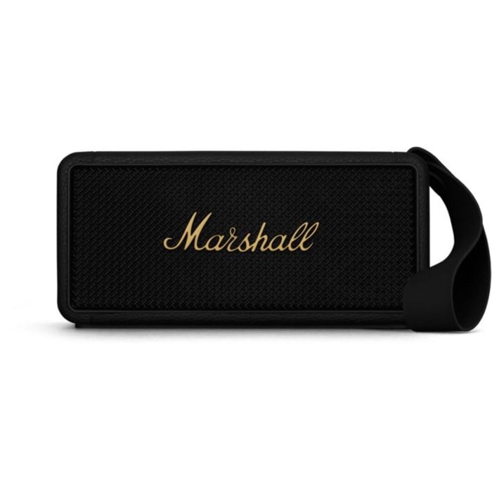 Enceinte portable MARSHALL Middleton Black & Brass - Bluetooth, étanche, autonomie 20h