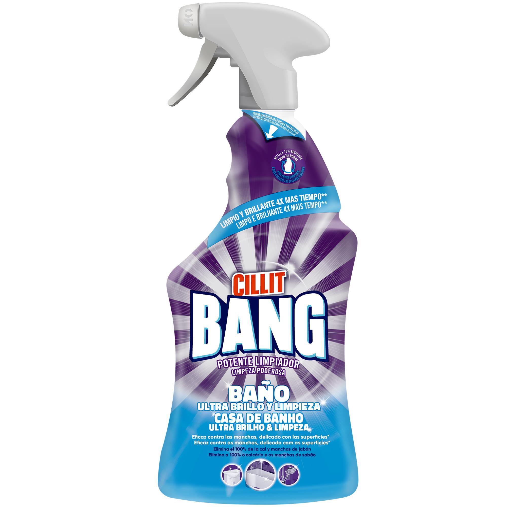 PACK 2 CILLIT BANG - SPRAY BAÑO ULTRA BRILLO Y LIMPIEZA - 2X750ML