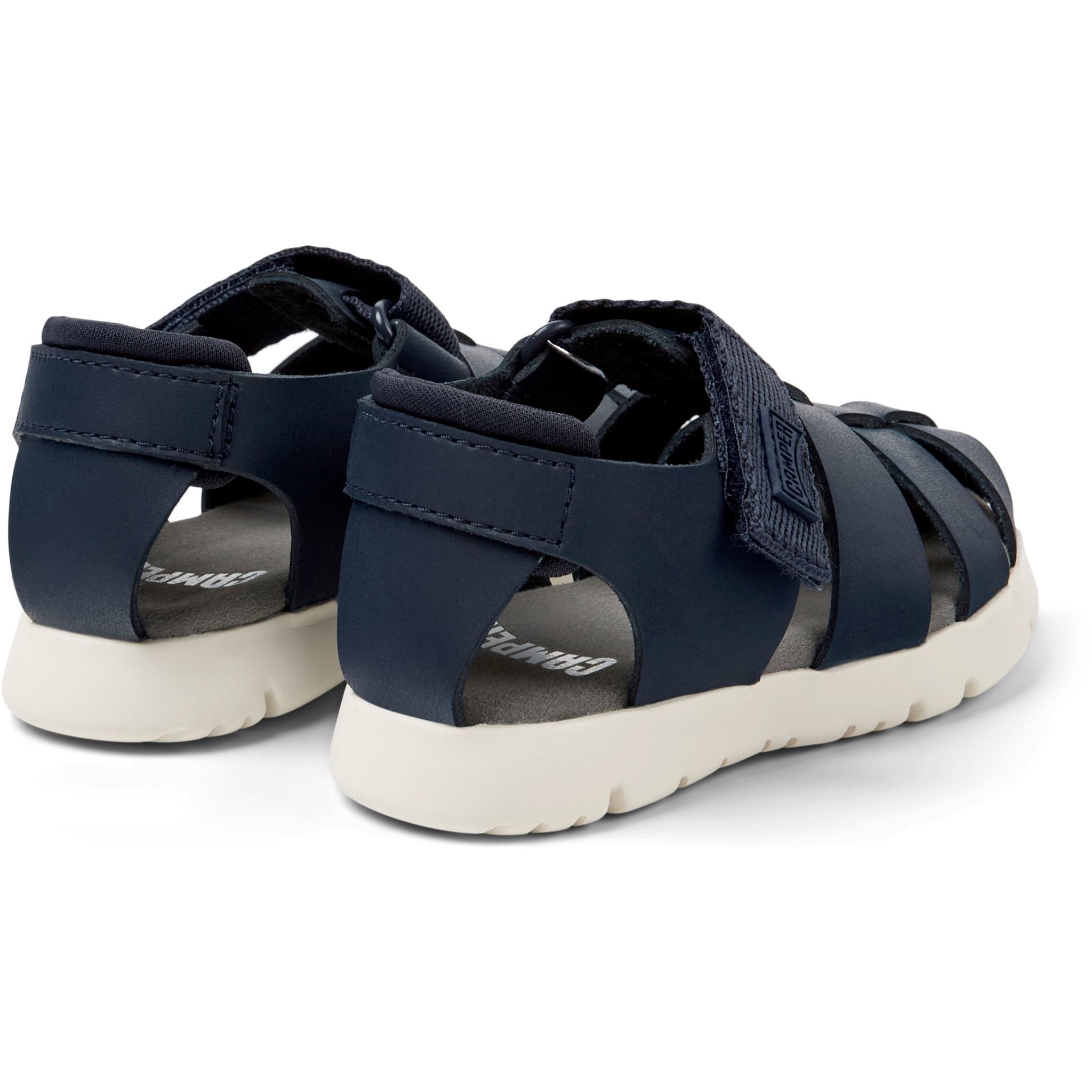 Sandalias - CAMPER Oruga Sandal - Azul - Piel de ante
