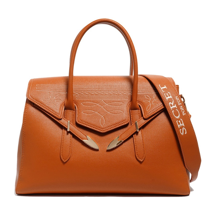 Borsa a mano da donna - Modello Emberyn - 100% poliuretano - 38.0 x 26.0 x 15.0 cm