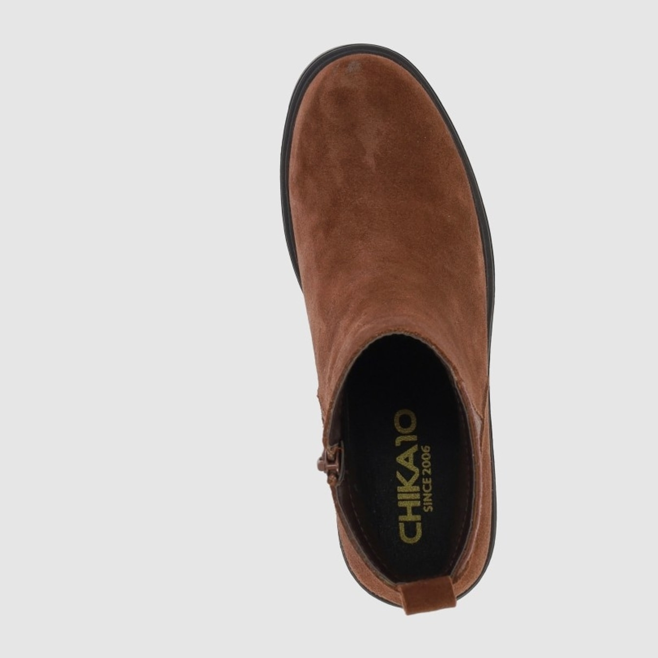 Botines de Piel - Marron - Tacón: 5 cm