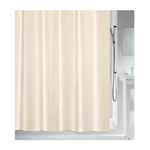 Rideau de douche Polyester SHINE 120x200cm Beige effet satiné Spirella