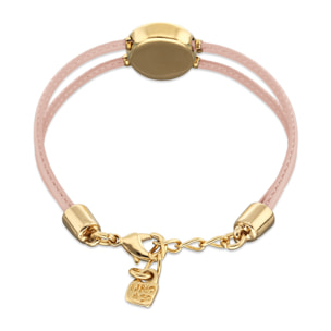 Pulsera SER INTUITIVA ROSA CLARO M