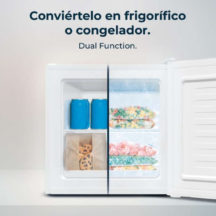 Cecotec Mini-réfrigérateur Bolero CoolMarket TT 31 Dual White E