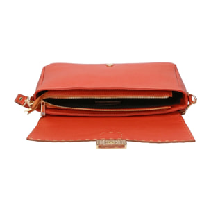 Borsa a spalla da donna - Modello Walda - Vera pelle - 34.0 x 17.5 x 10.0 cm