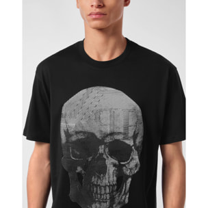 PHILIPP PLEIN Camiseta de cuello redondo y manga corta SKULL
