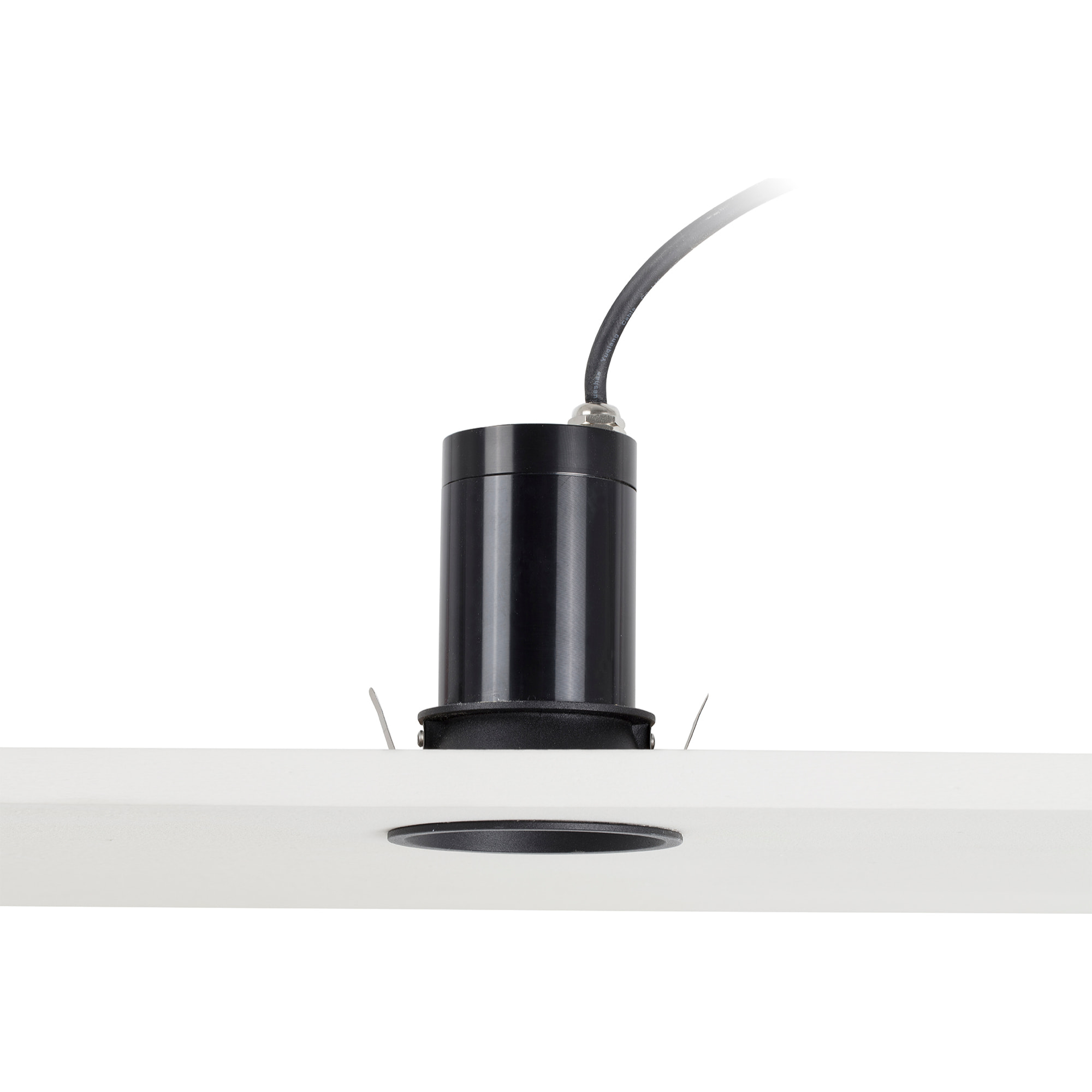 FRESH IP65 Lampe encastrable noir GU10