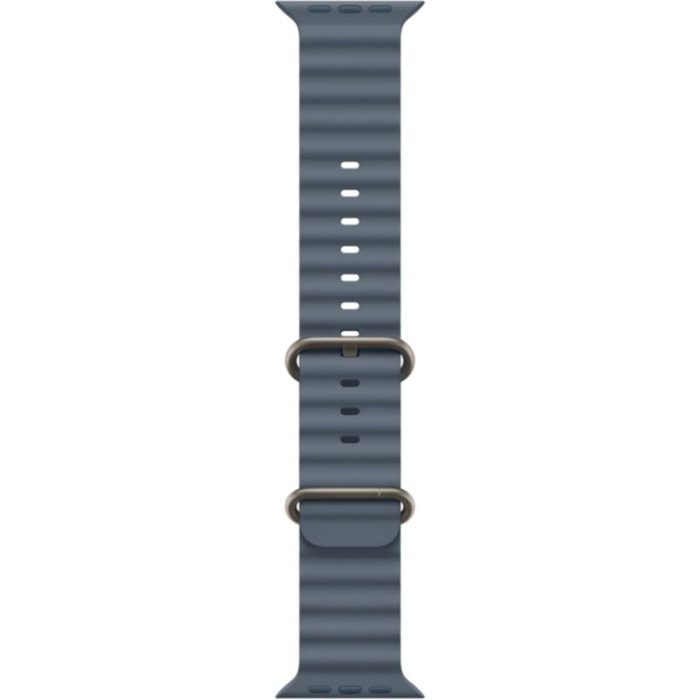 Bracelet APPLE 49 mm  Océan bleu maritime naturel
