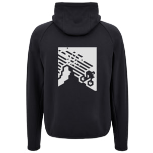 2025 Uci Mtb World Championships - Sweat À Capuche Valais - Noir - Unisex