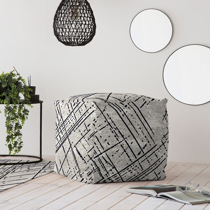 Pouf amovible en coton NAF NAF MIK