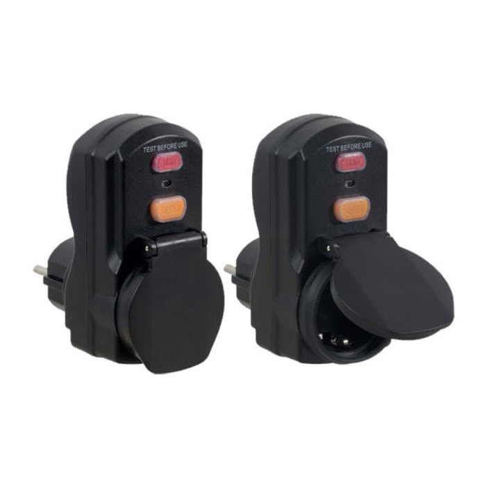Kit de 2 adaptateurs différentiels amovibles SDMO pour prise domestique - RKD1