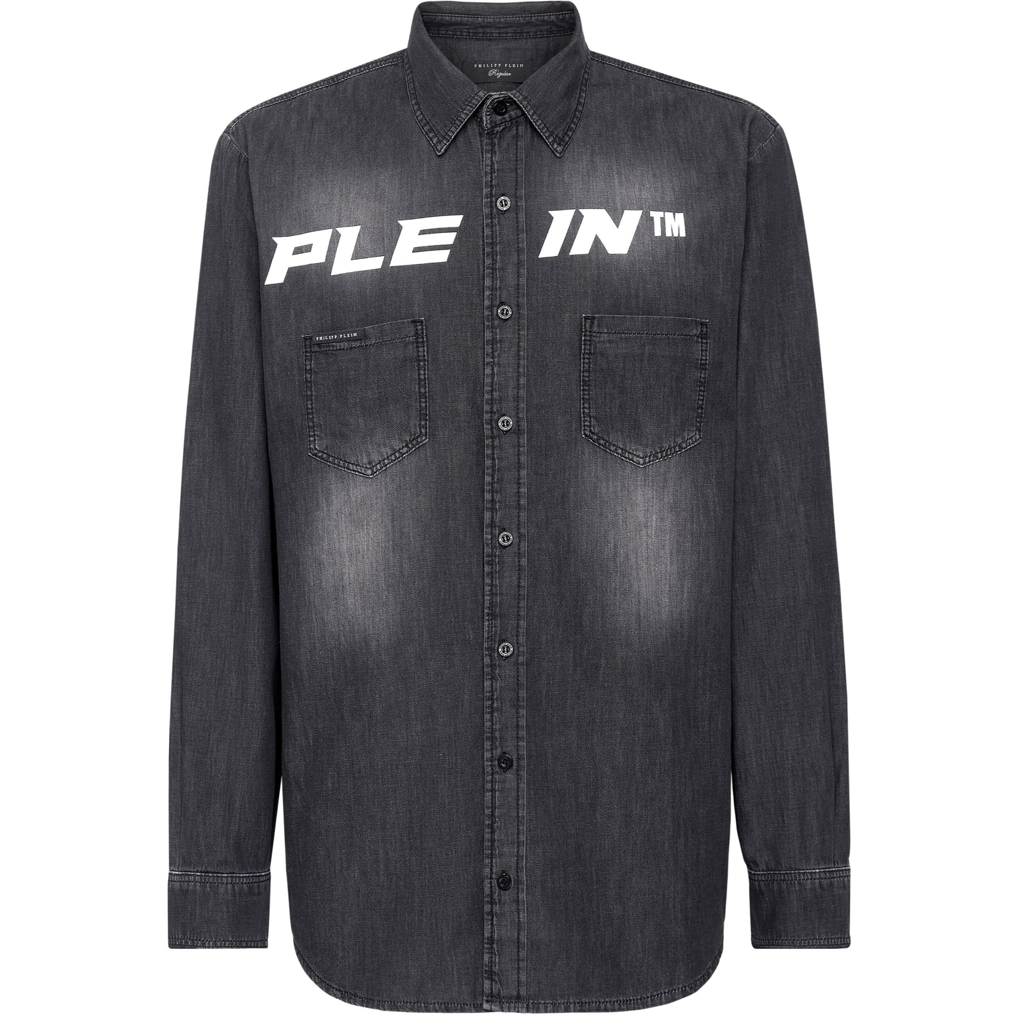 PHILIPP PLEIN Camisa vaquera