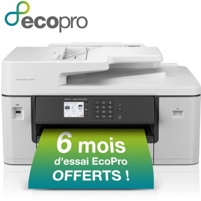 Imprimante jet d'encre BROTHER MFC-J6540DWE éligible à Ecopro