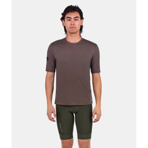 Delta Line - T-Shirt Technique - Chocolat - Unisex