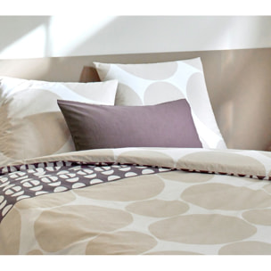 Parure housse de couette coton multicolore