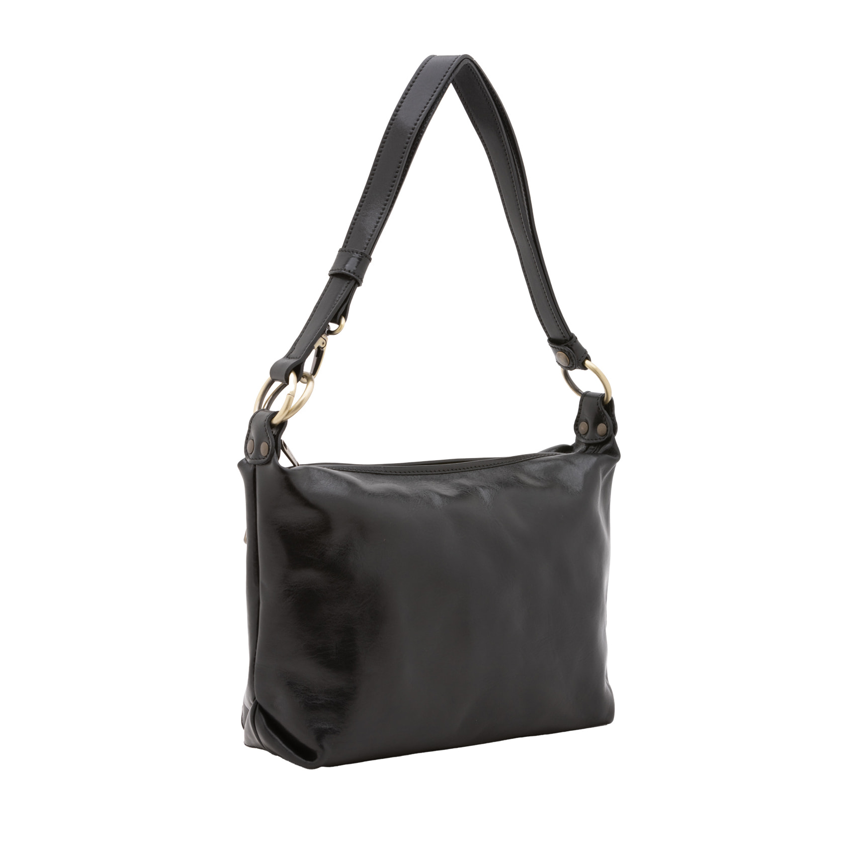 Borsa a spalla  da donna In Vera pelle Made in Italy 38x23x10 cm