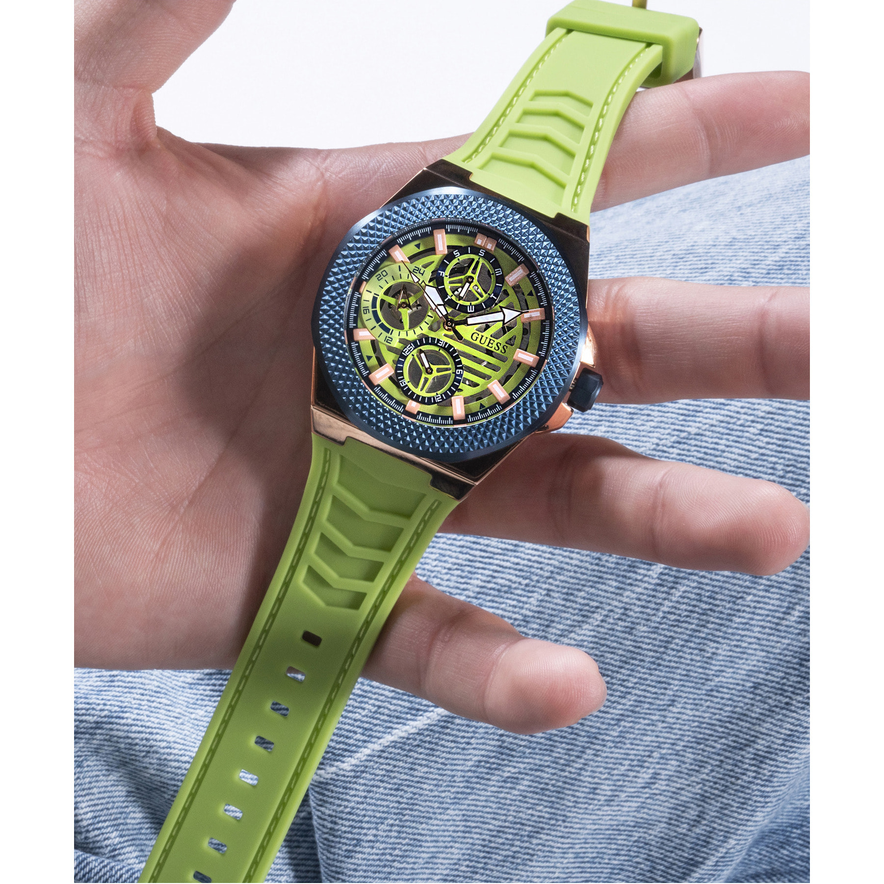 Guess Multi-Function Watch Front-Runner