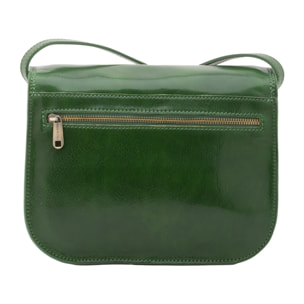 Borsa a tracolla  da donna In Vera pelle Made in Italy 27x20x12 cm