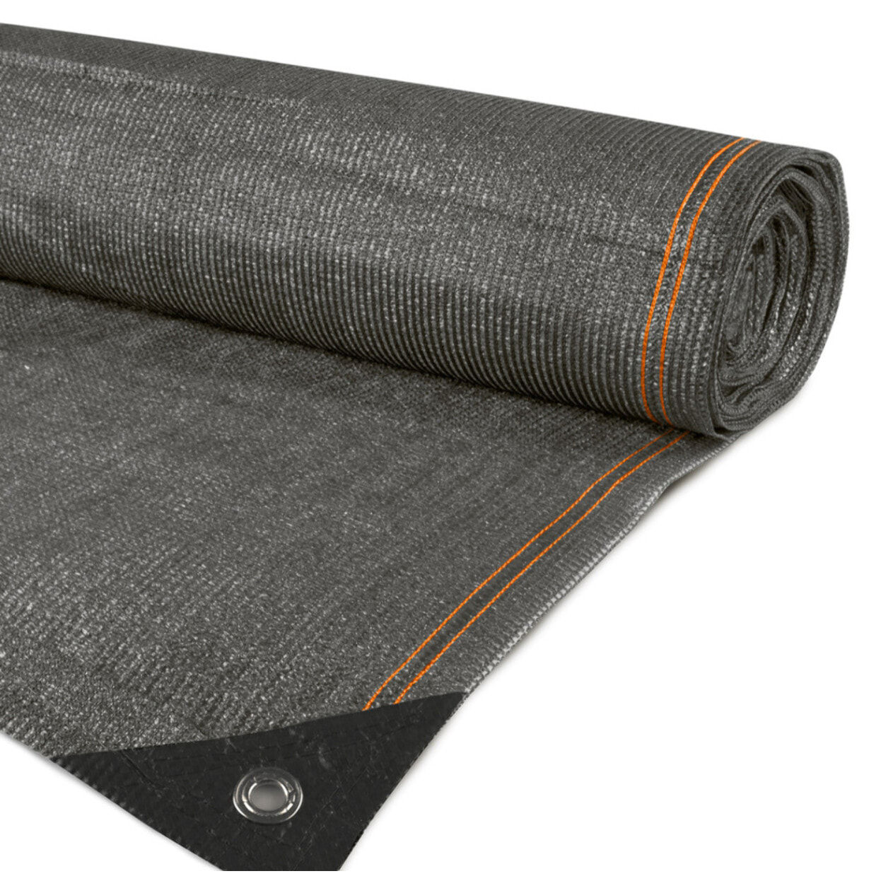 Brise vue occultant 1x5 m 90 gr/m² gris