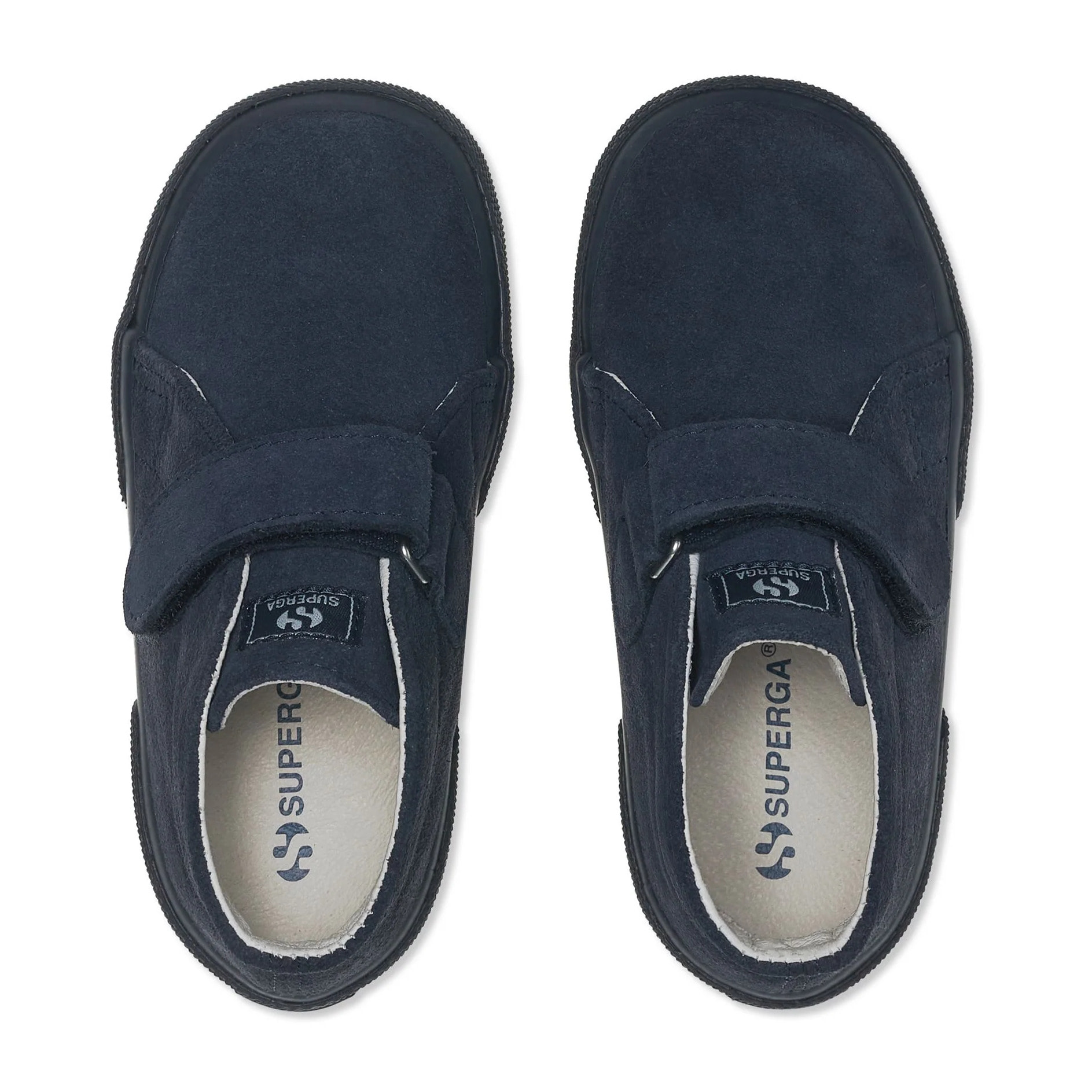 Stivaletti Superga Bambino Blu 2173 Kids Strap Suede