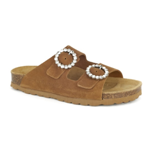 SANDALIA MARBELLA BABUNKERS MARRON