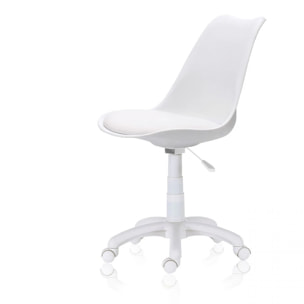 Silla de escritorio Lina Blanco