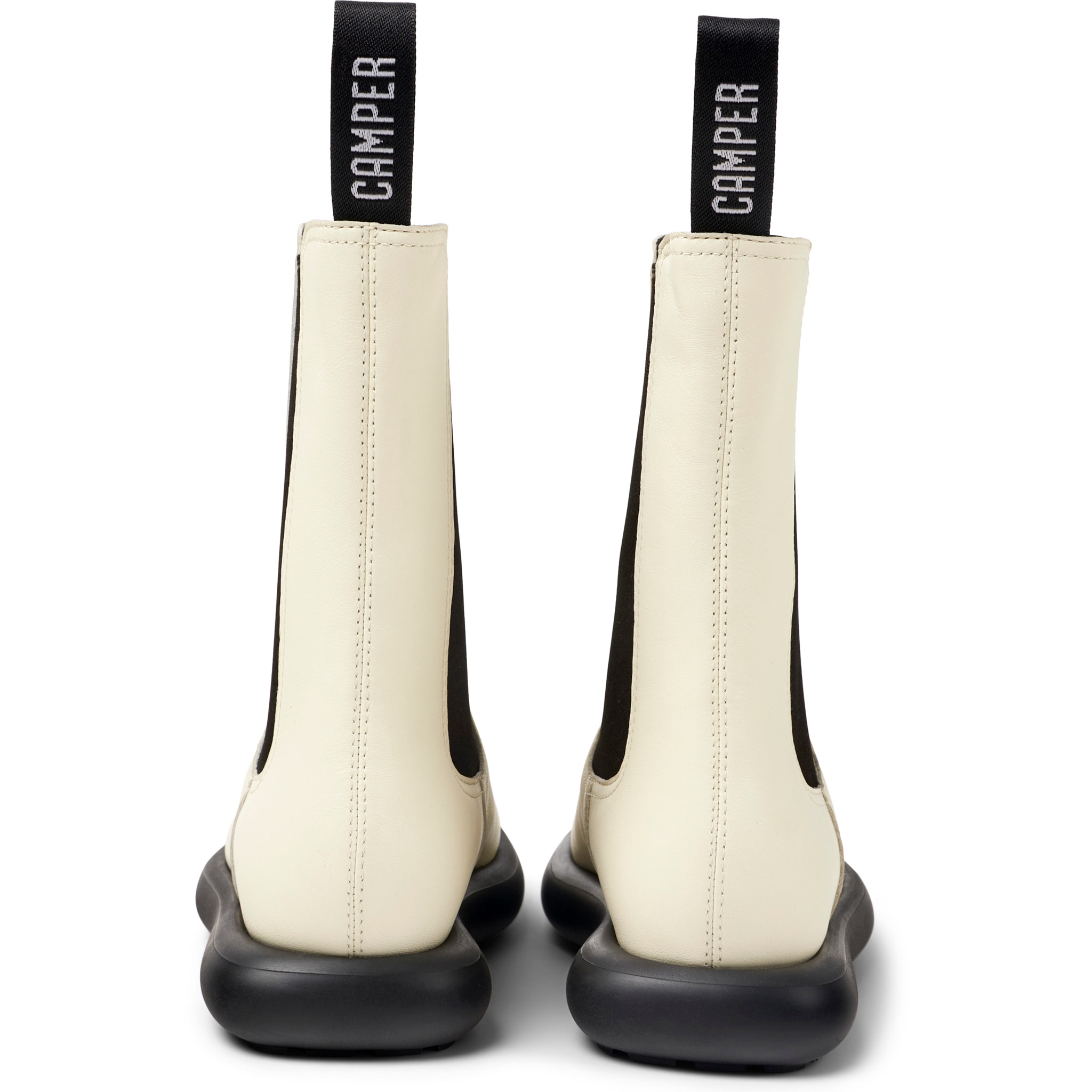 Botines - CAMPER Onda - Blanco - Cuero liso