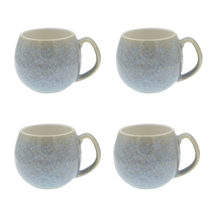 Lot de 4 tasses, BOREA