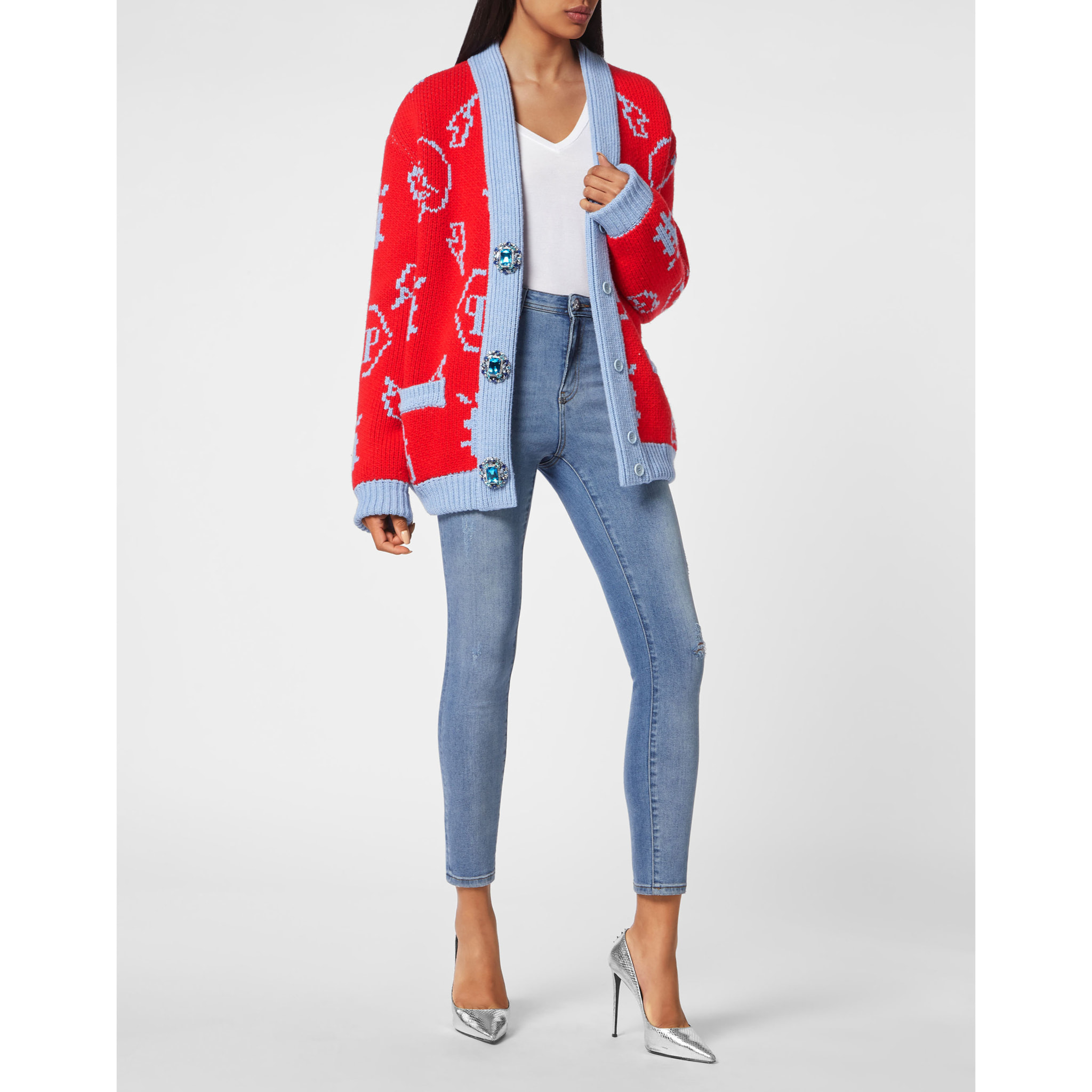 PHILIPP PLEIN Cárdigan MONOGRAM