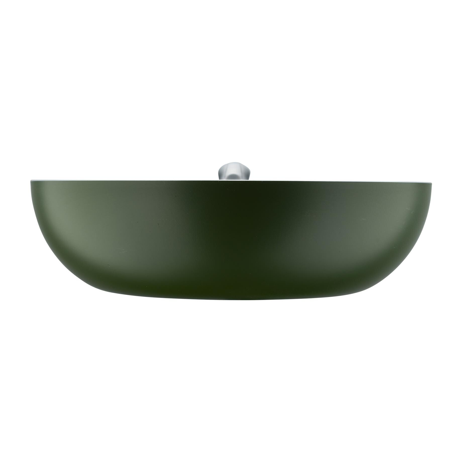 Wok ø28x7,5 cm en aluminio prensado verde, antiadherente y ligera para cocina diaria expert san ignacio
